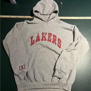 Vintage Gray Lee College Hoodie